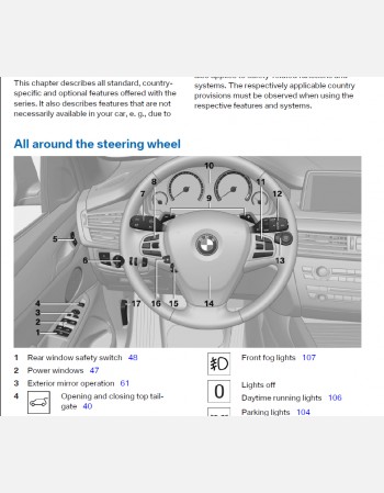 bmw x5 2016 owners manual